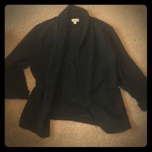 Loose knit black Maison Jules blazer